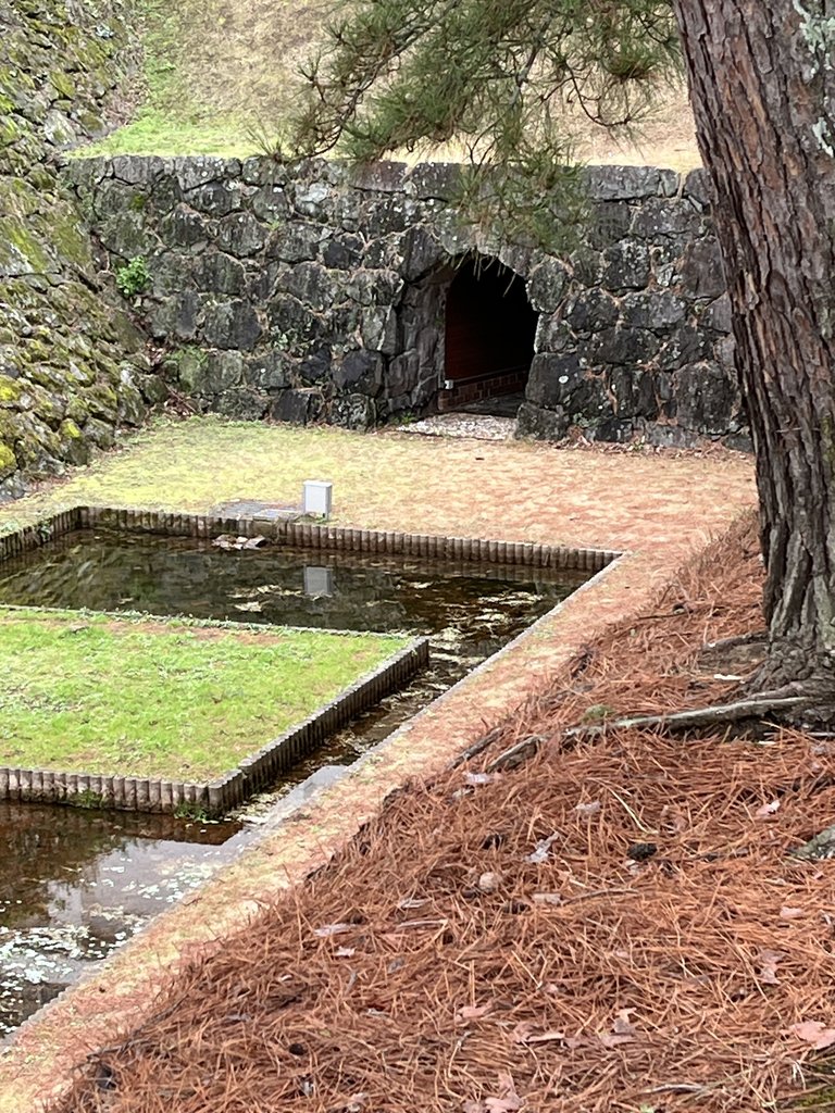日出城の野面積み石垣