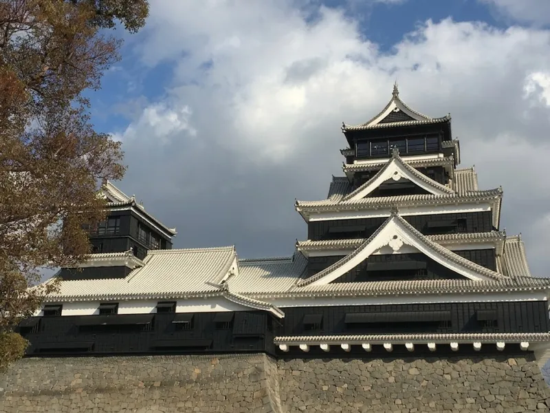 復元された熊本城天守閣